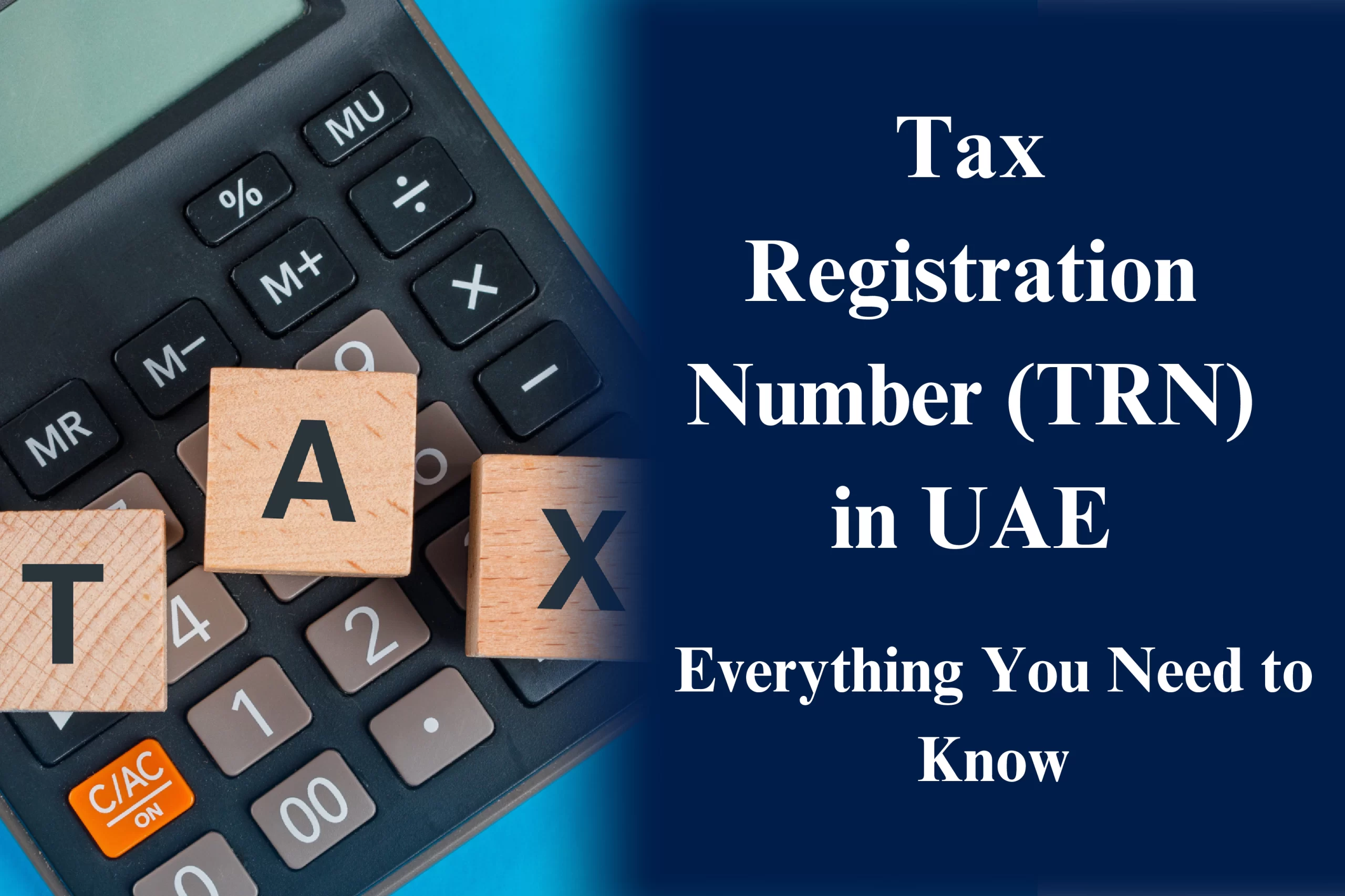 Tax Registration Number in UAE
