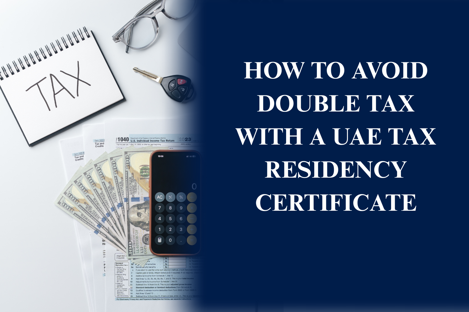 UAE Tax Residency Certificate helping businesses and individuals avoid double taxation under UAE tax treaties.